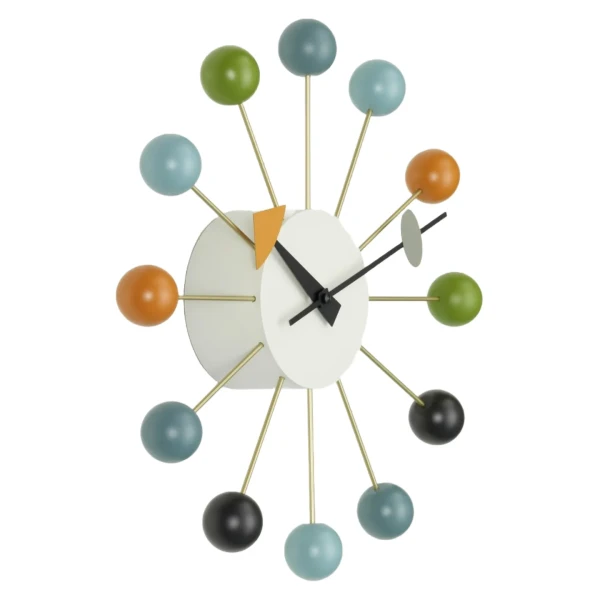 Vitra Ball Clock Multicoloured Angle image