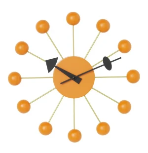 Vitra BALL CLOCK seinäkello, oranssi kuva