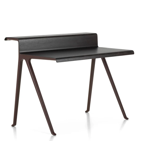 Vitra Courier Desk Deep Black Bordeaux 212 061 00 Front kuva