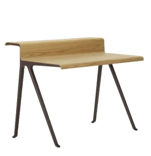 Vitra COURIER työpöytä, öljytty tammiviilu/dark bordeaux kuva