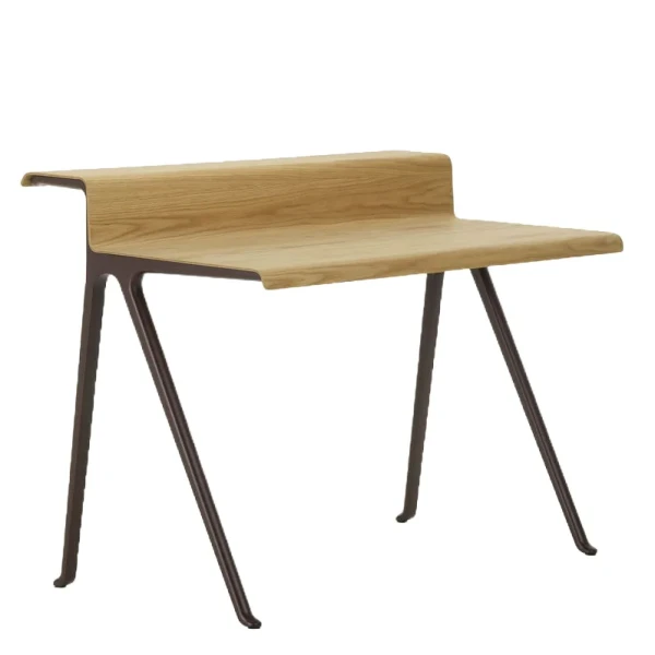 Vitra Courier Desk Light Oak dark bordeaux 212 061 00 Front kuva