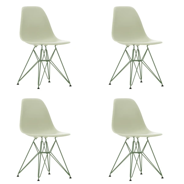 Vitra Eames DSR Colours pebble Eames sea foam green 4KPL kuva