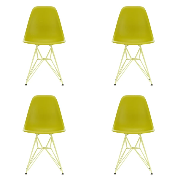 Vitra Eames DSR tuoli yellow 4kpl kuva