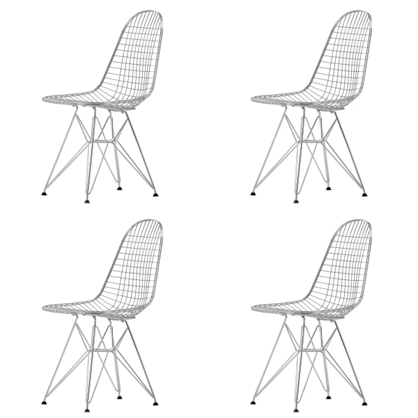Vitra Eames Wire Chair DKR chrome kuva
