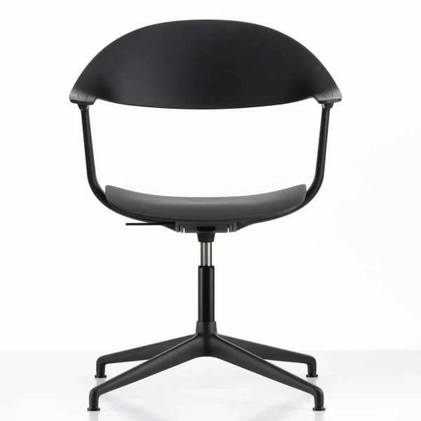 Vitra Mynt Chair 4 basic dark RE deep black front image