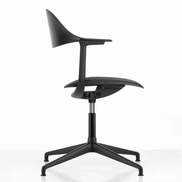 Vitra Mynt Chair 4 basic dark RE deep black side image