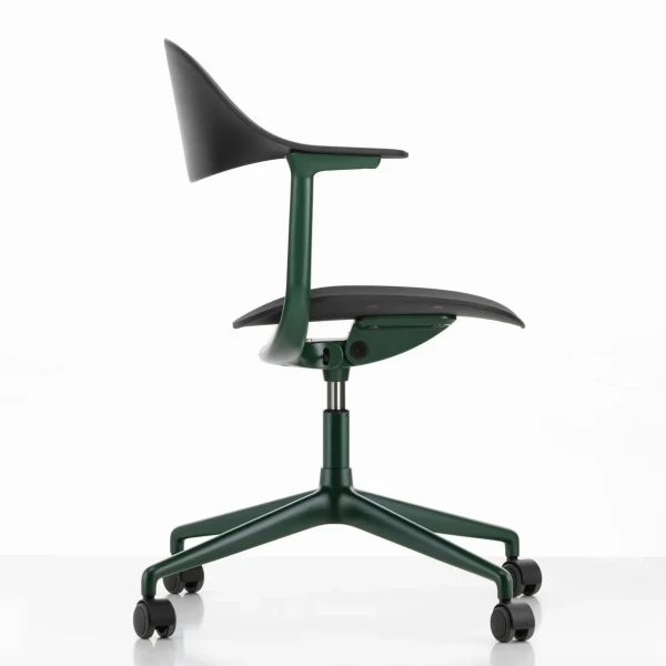 Vitra Mynt Chair basic dark RE bottle green side kuva