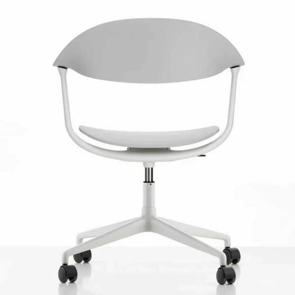 Vitra Mynt Chair grey RE soft light front seat image