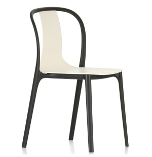 Vitra BELLEVILLE stol, creme/svart image