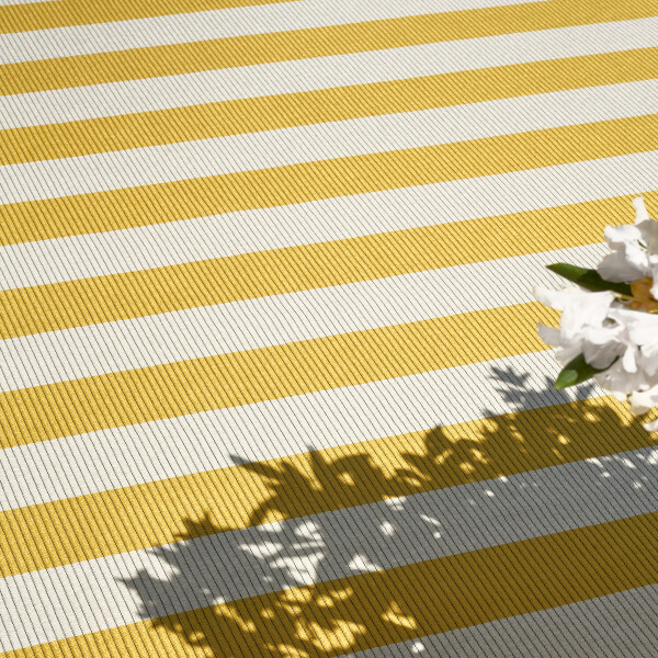 Woodnotes Big Stripe yellow light sand image