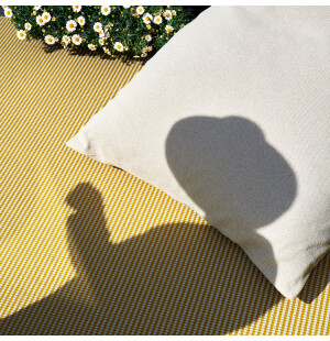 Woodnotes RIVER IN/OUT matto, keltainen/hiekka kuva