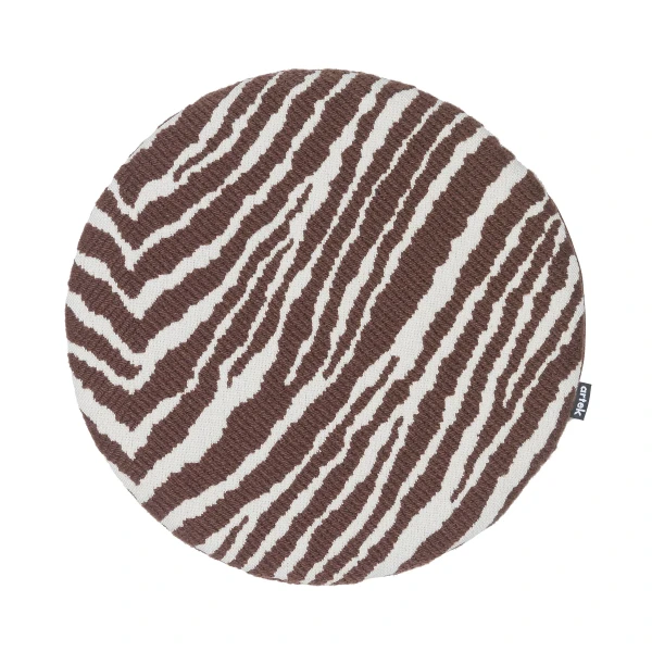Zebra Seat Cushion 34cm brown cut out master image