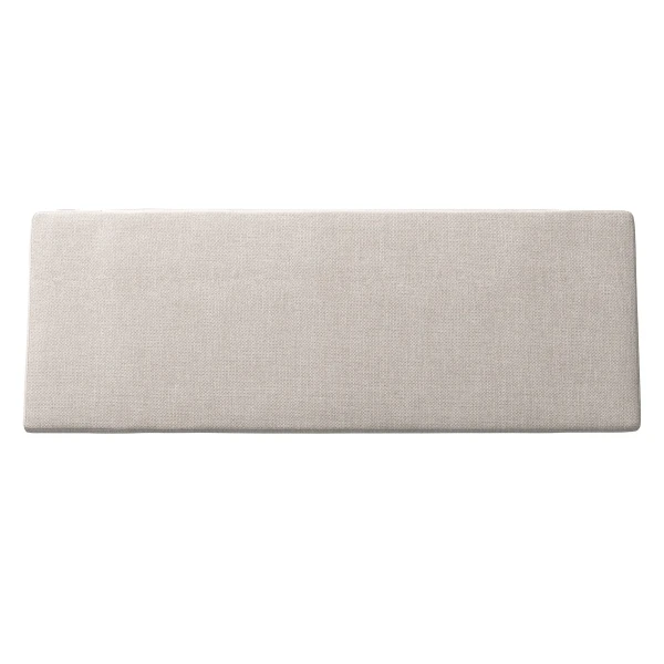 cushion bench 8 front recycled Olefin  sand image