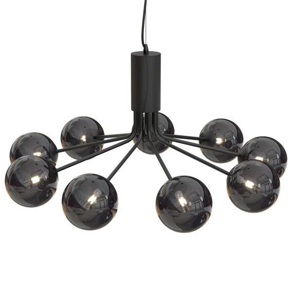 glasgow 9 pendant light black 04 xl kuva