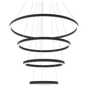 Valaisin Grönlund LAYER 4 riippuvalaisin, musta kuva