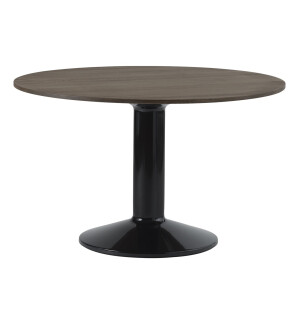 Muuto MIDST bord Ø120, mörkoljad ek/svart image
