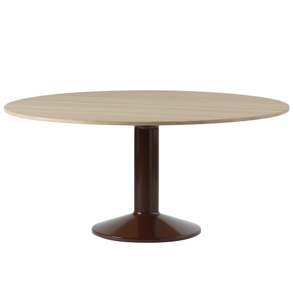 muuto Midst table 160 oiled oak dark red image