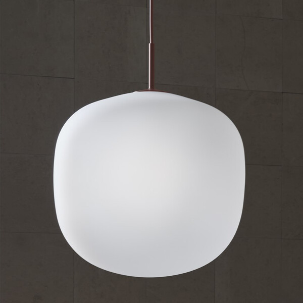 muuto rime pendant 45 deep red muuto image