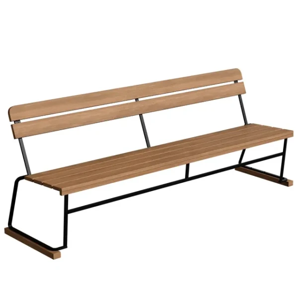 sofa 5 teak black image