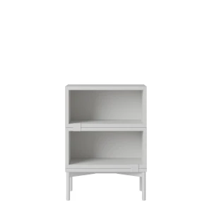 Muuto STACKED STORAGE SYSTEM sängbord, config. 1, grå image