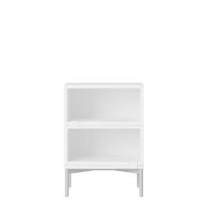 Muuto STACKED STORAGE SYSTEM sängbord, config. 1, vit image