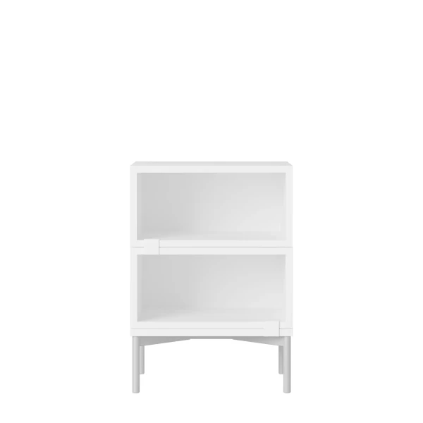 stacked storage system bedside table config 1 white muuto image