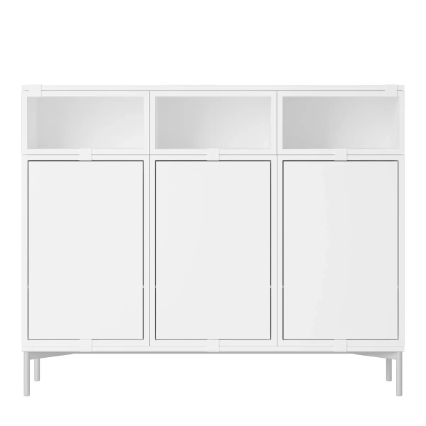 stacked storage system sideboard config 3 white muuto hi res 150 image
