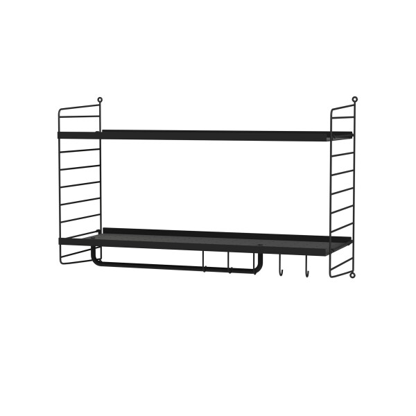 string bundle hallway D black image