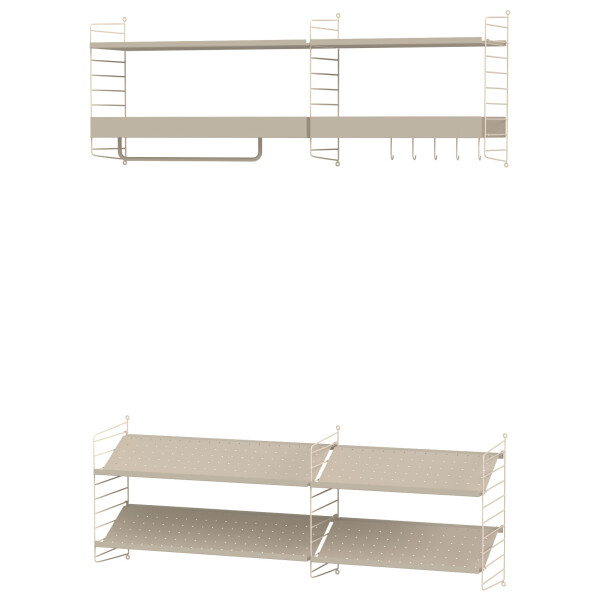 string bundle hallway H beige kuva