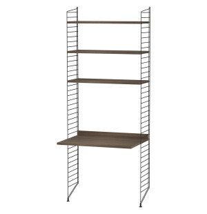 String WORKSPACE yhdistelmä A, pähkinä/musta kuva