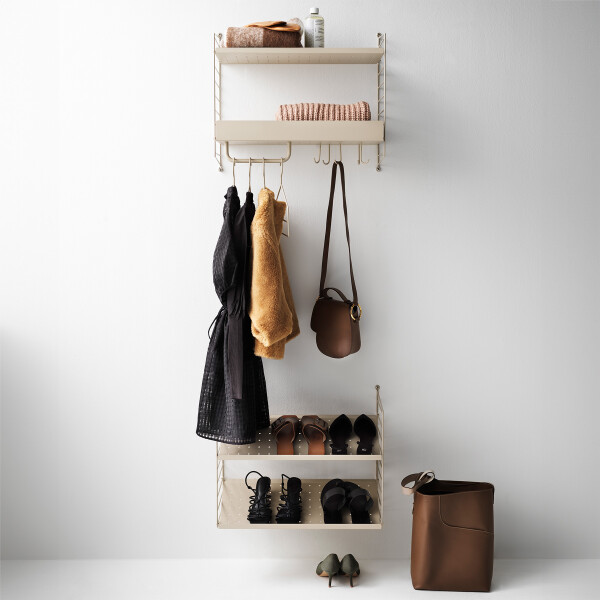 string hallway E beige interior image