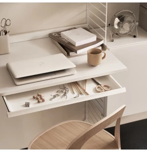 String WORKS työpöytälaatikko, valkoinen kuva