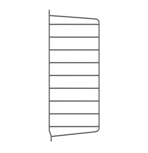 String SYSTEM sivupaneeli seinä 50x20 2 kpl, tummanharmaa kuva