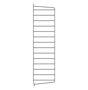 String SYSTEM sivupaneeli seinä 75x20 tummanharmaa 2 kpl kuva
