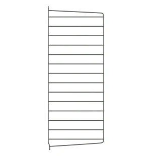 String SYSTEM sivupaneeli seinä 75x30 tummanharmaa 2 kpl kuva