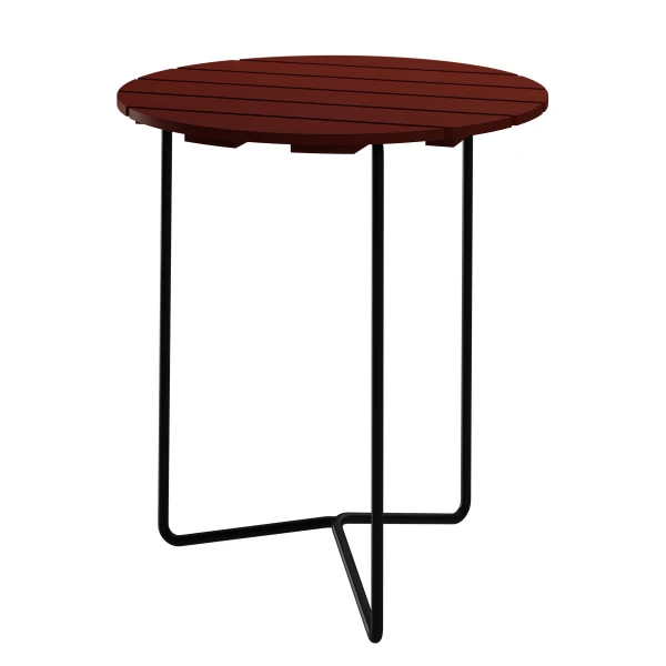 table 6B 60 dark red oak black image