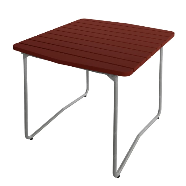 table B31 84 dark red oak hot galvanized kuva