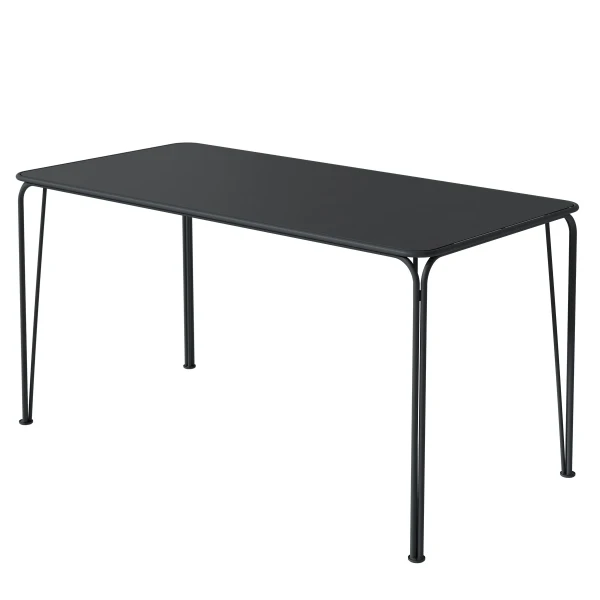 table libelle 140 graphite grey kuva