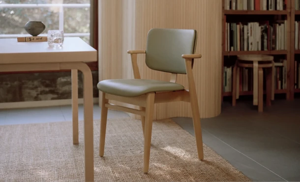 Domus tarkoittaa kotia - Artekin ikoninen tuoli